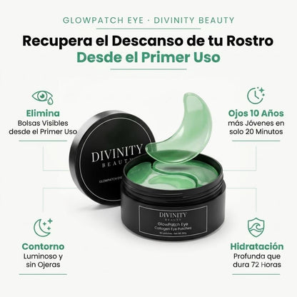 Reafirma las bolsas de tus ojos en solo 20 minutos. | GlowEye Patch