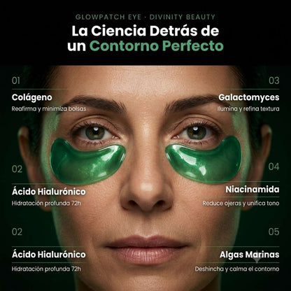 Reafirma las bolsas de tus ojos en solo 20 minutos. | GlowEye Patch